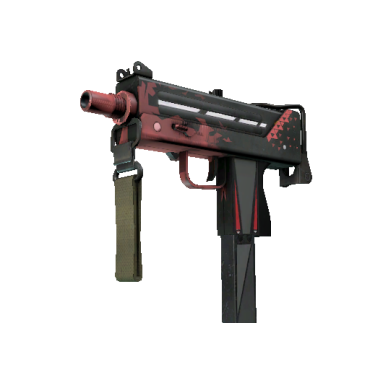 StatTrak™ MAC-10 | Клочья (Прямо с завода)