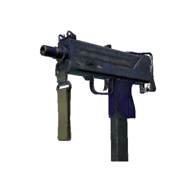 MAC-10 | Индиго (Закалённое в боях)