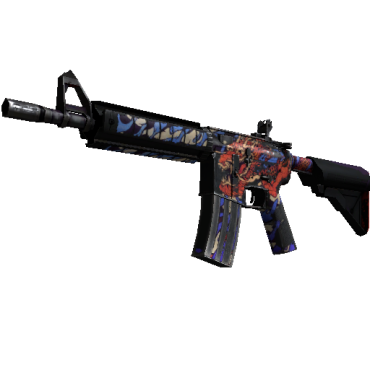 StatTrak™ M4A4 | 龍王 (Король драконов) (Закалённое в боях)