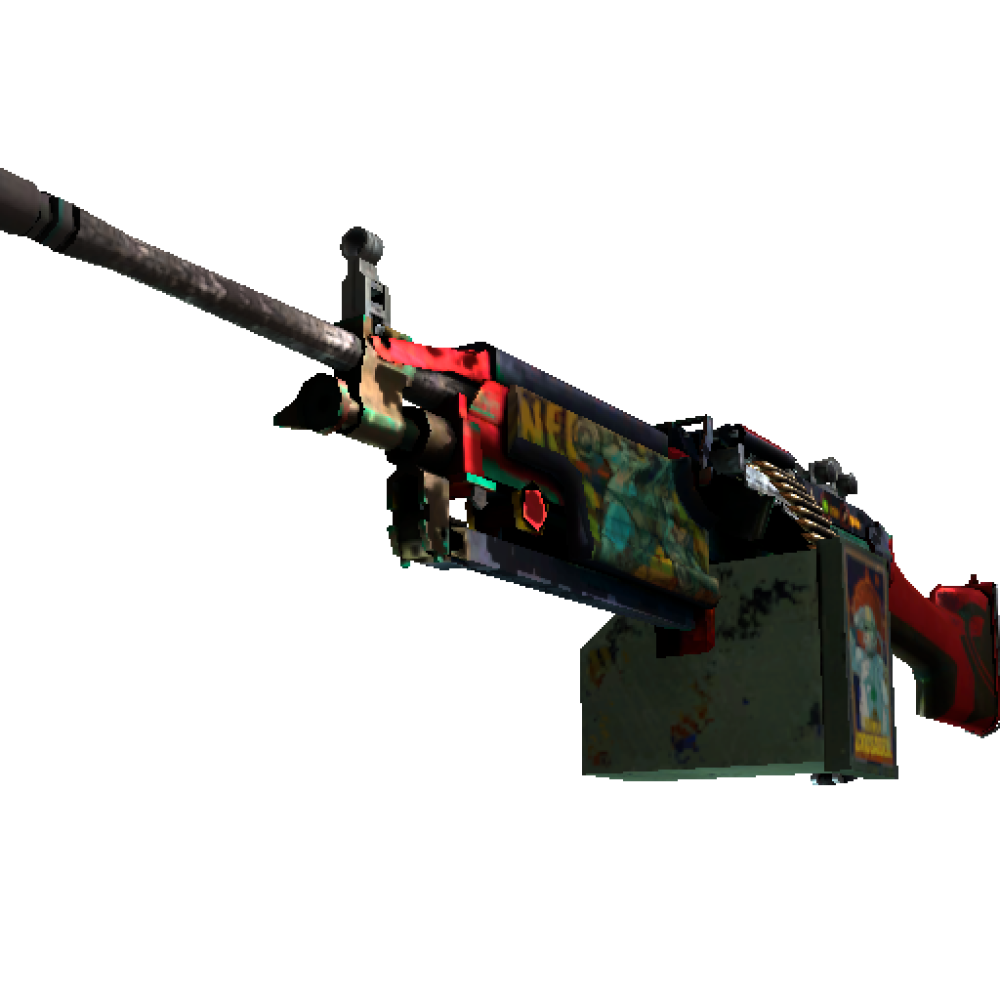 StatTrak™ M249 | Космический воитель (Закалённое в боях) StatTrak™ M249 | Космический воитель (Закалённое в боях)