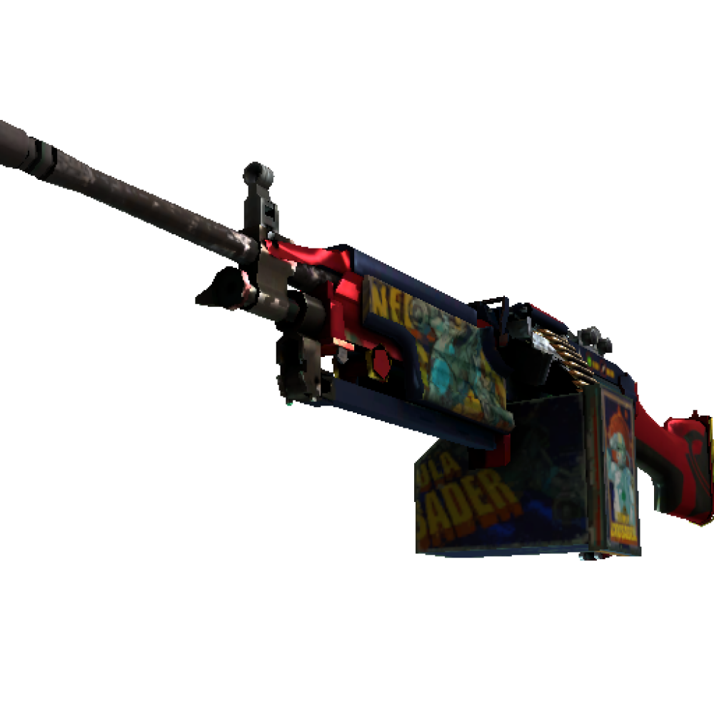 StatTrak™ M249 | Космический воитель (Поношенное) StatTrak™ M249 | Космический воитель (Поношенное)