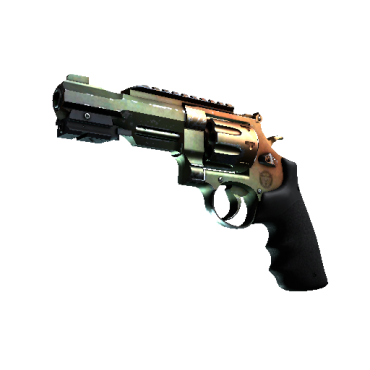Револьвер R8 | Янтарный градиент (После полевых испытаний)