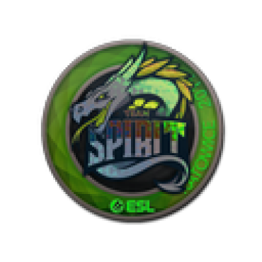 Наклейка | Team Spirit (голографическая) | Катовице 2019