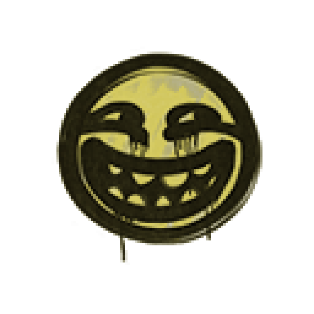 Запечатанный граффити | Лесть (Дорожный желтый)