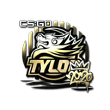 Наклейка | TYLOO (золотая) | РМР 2020