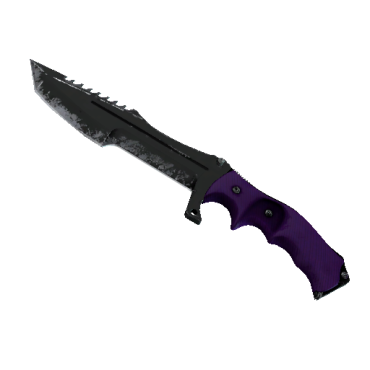 Охотничий нож | Ультрафиолет (Поношенное)
