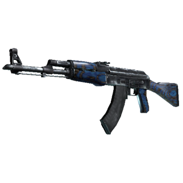 AK-47 | Синий глянец (Немного поношенное)